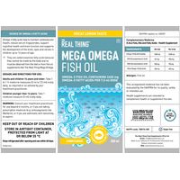 The Real Thing Mega Omega Fish Oil Liquid